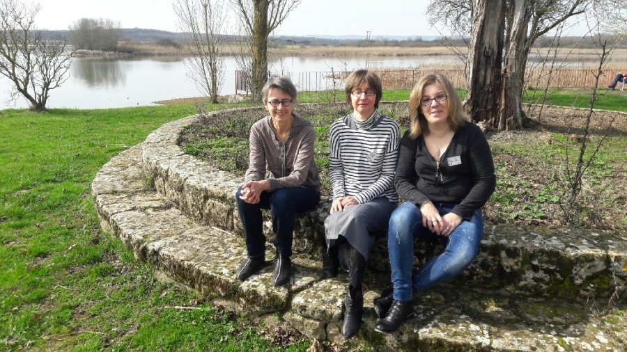 Nos 3 nouvelles participantes, Elisabeth PIERRET, Corinne ROUSSEL et Coralie DETHIERE