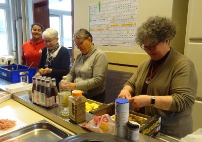 La préparation du repas