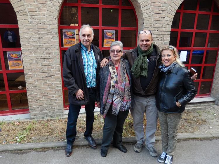 John VAN DROOGENBROECK, Marie-Madeleine MURINGER, Marco GANDINI & sa femme
