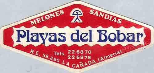 playas del bobar melones sandias la canada (almeria)