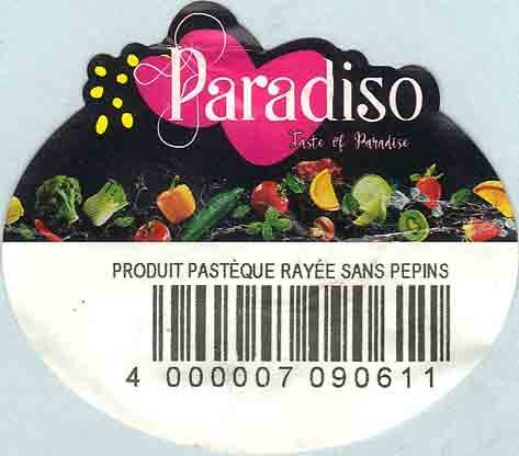 paradiso taste of paradise produit pasteque rayee sans pepins 4000007090611