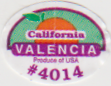 California valencia produce of usa #4014