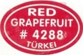 red grapefruit #4288 turkei
