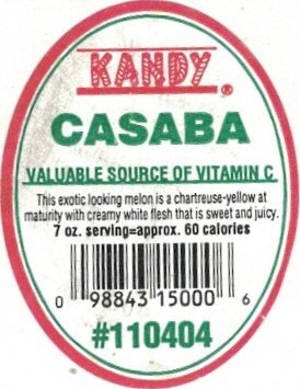 Kandy casaba valuable source of vitamine c 098843150006 #110404