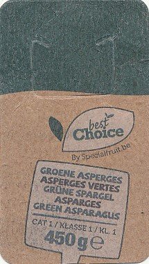 Best choice by specialfruit.be groene asperges asperges vertes green asparagus origin peru/perou 5400279000407