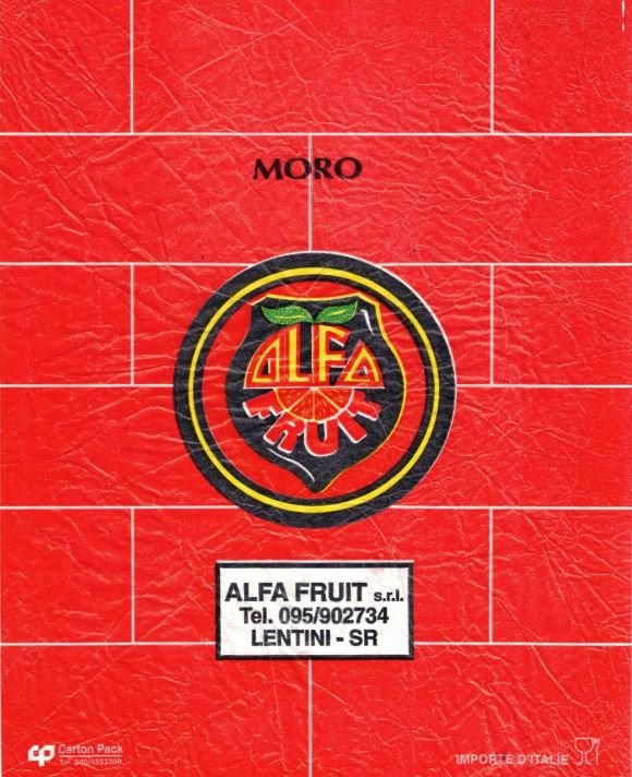 moro alfa fruit lentini importe d italie