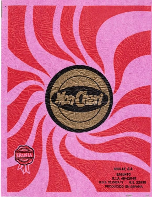 Mon cheri spania brulaf s.a. sagunto producido en espana