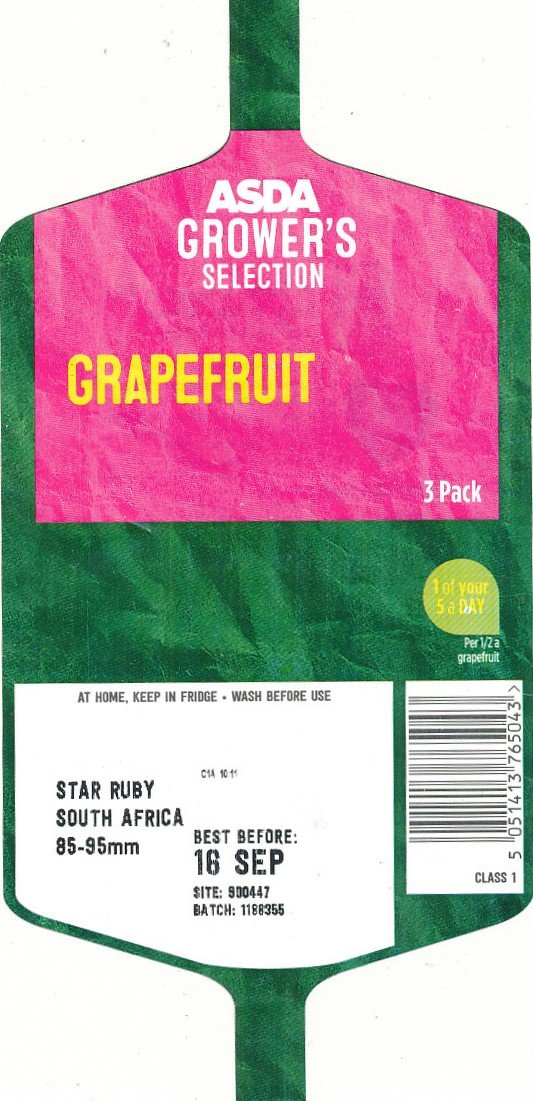 Asda grower s selection grapefruit 5051413765043