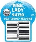 USDA pink lady 94130 usa wsda/organic biologique