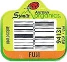 Stemilt artisan organics biologique 94131 wsda usa fuji