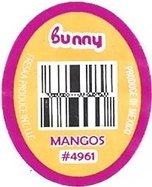 Bunny Freska produce int. llc Bunny produce of mexico mangos #4961