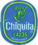 Chiquita #4235 guatemala