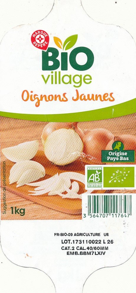 marque repere bio village oignons jaunes 3564707117647