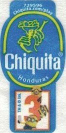 Chiquita 729596 chiquita.com/play organic honduras