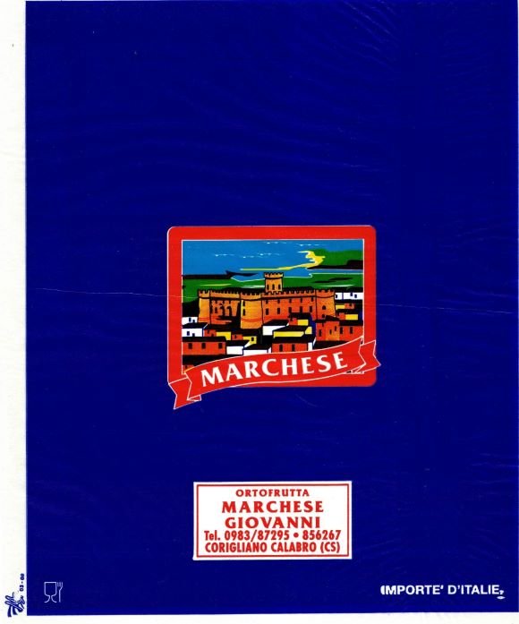 Marchese ortofrutta marchese giovanni corigliano calabro importe d italie