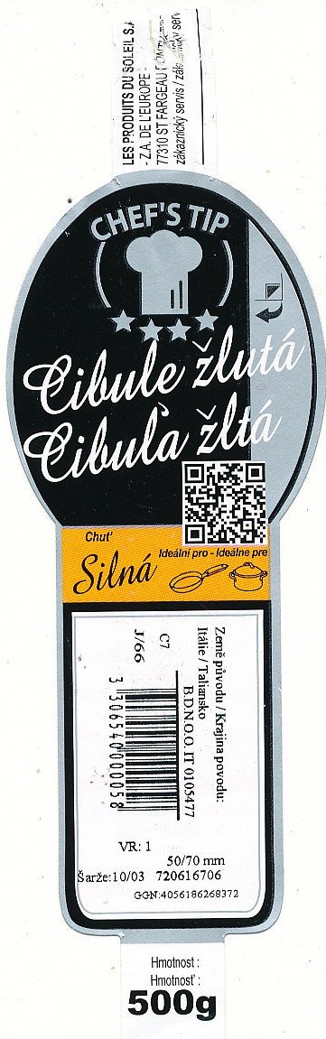 chef s tip cibule zluta3306540000058