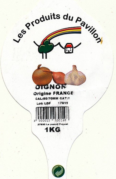 les produits du pavillon oignon france 3000010030148