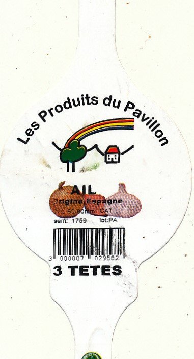 les produits du pavillon ail 3 tetes 3000007029582