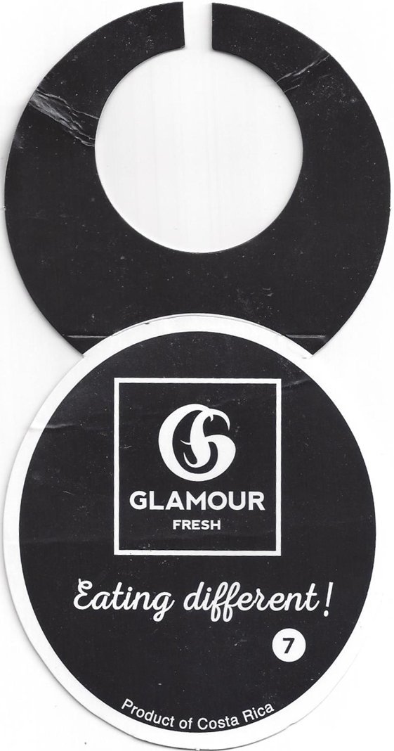 glamour fresh eating different! 7 product of costa rica 7441029615067 importado por: glamour fresh s.l.