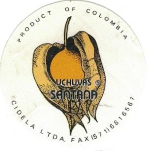 Santana product of colombia uchuvas cidela ltda.