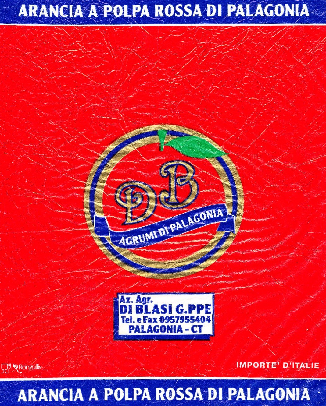 Db agrumi palagonia di blasi g. ppe palagonia importe d italie arancia a polpa rossa di palagonia