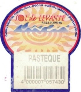 sol de levante s. coop. l. (murcia) espana pasteque 4000007057430