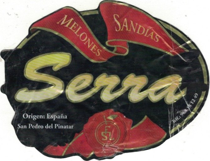 Serra melones sandias origen: espana san pedro del pinatar