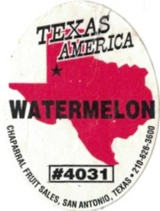 Chaparral Fruit Sales texas america watermelon #4031 texas