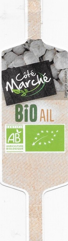 Cote marche bio ail blanc origine france poids 150g 20542764