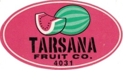 Tarsana fruit co. 4031