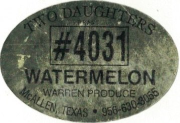 Two Daughters #4031 watermelon warren produce mcallen texas
