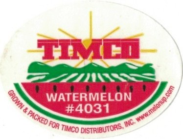 Timco watermelon #4031 grown & packed for timco distributors inc. www.melonup.com
