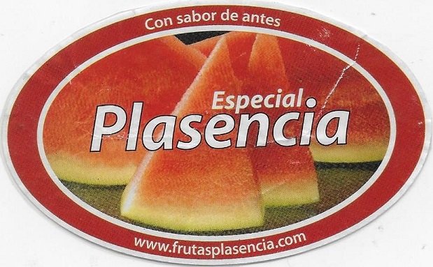 Plasencia especial con sabor de antes www.frutasplasencia.com