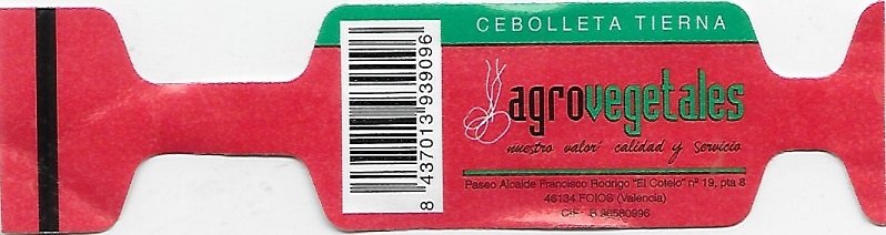 Agrovegetales cebolleta tierna 8437013939096