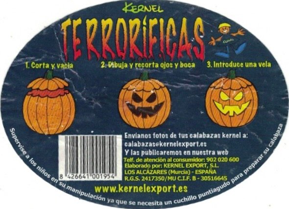 Kernel terrorificas los alcazares (murcia) espana 8426641001954 www.kernelexport.es