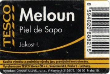 Tesco meloun piel de sapo jakost 1 8594020688215