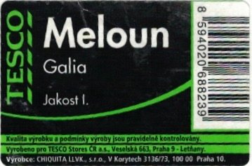 Tesco meloun galia jakost 1. 8594020688239