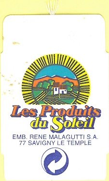les produits du soleil