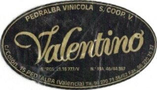 Valentino pedralba vinicola s. coop. v. (valencia)