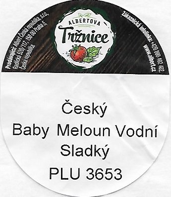 Albertova cesky baby meloun vodni slaky plu 3653 ceska republika