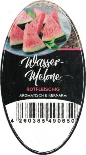 wasser melone rotfleischig aromatisch & kernarm 4260385490650