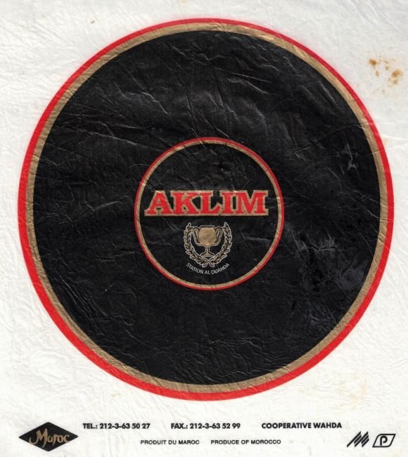 Aklim maroc cooperative wahda produit du maroc produce of morocco