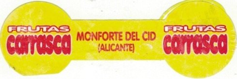 Carrasca frutas monforte del cid (alicante)
