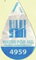 Water for all mango peru proceeds to bluemission.org/cf 4959