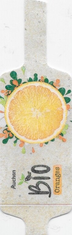 Auchan bio oranges origine espagne 1000g 3254560115767