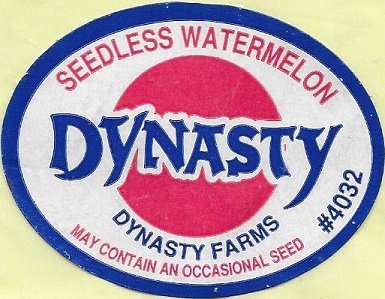 Dynasty dynasty farms seedless watermelon #4032