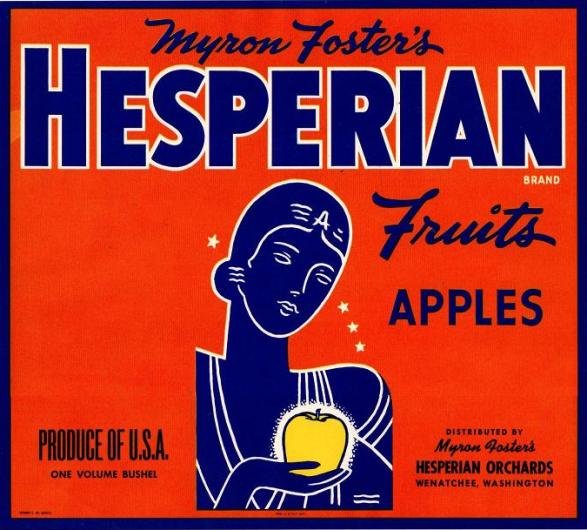 hesperian apples produce of usa
