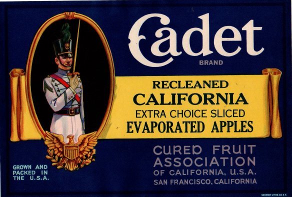 cadet apples grown and packed in the usa