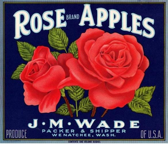 rose brand apples produce of usa