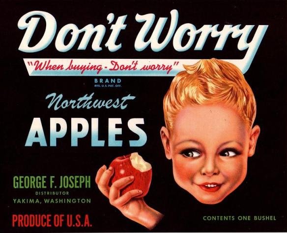 don t worry apples produce of usa